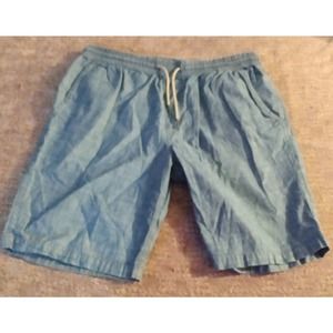 Courage Clothing Co .Men's Shorts XL Comfort Waist Denim Bermuda Drawstring
